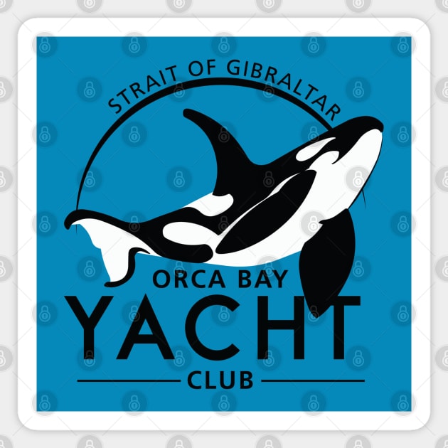 Orca Bay Yacht Club Sticker by Rackham